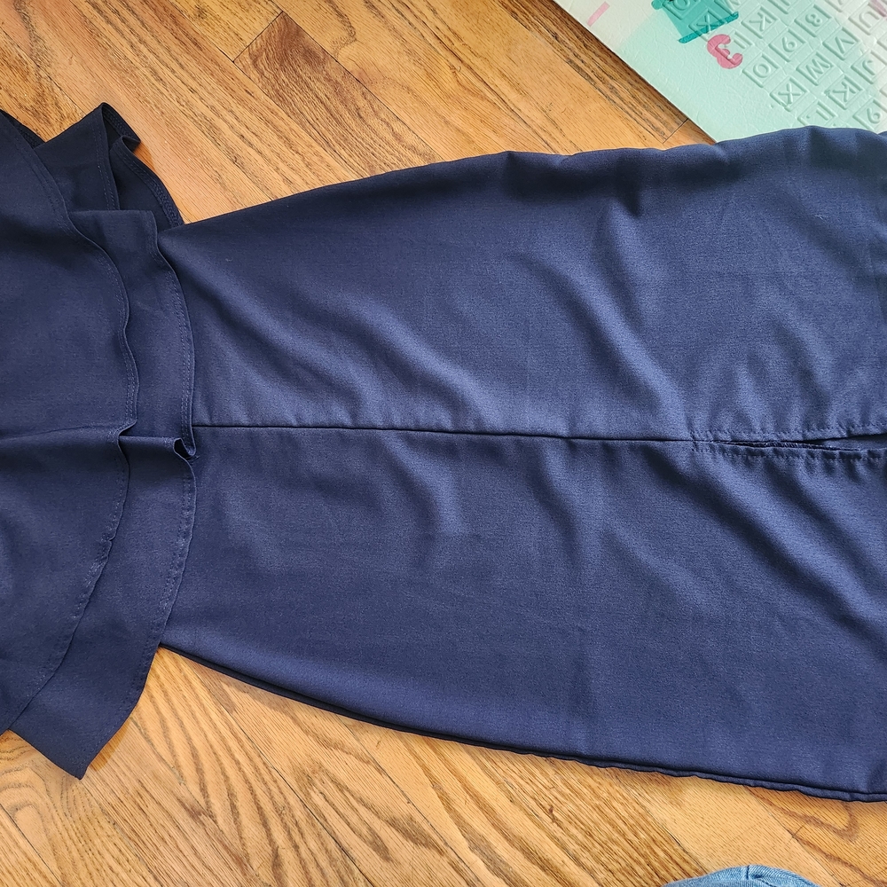 Elegant Navy Blue Skirt